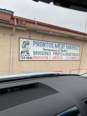 Pronto's Meat Market #4