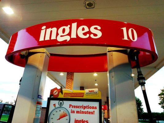 INGLES GAS EXPRESS in Madison, Georgia.