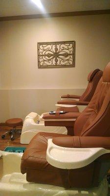 Pedicure stations