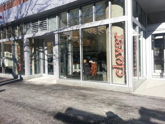 Clover's new store front