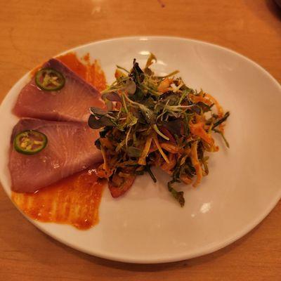 Wild Yellowtail Sashimi