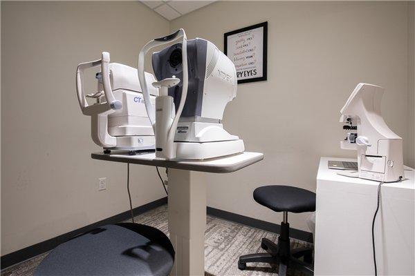 State of the art technology utilize to give patients the convenience and comfort of quick exams