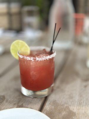 Blood orange margarita