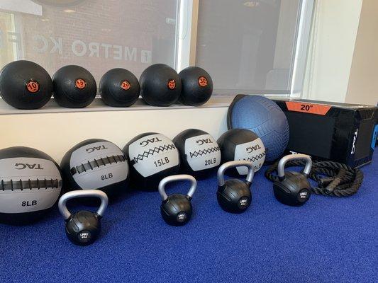 Functional training options available!