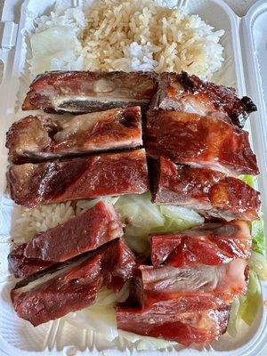 Sparerib over rice