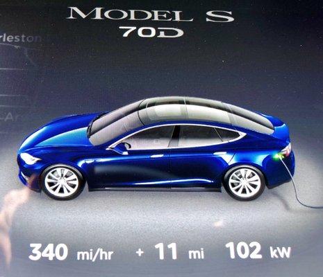 Great miles per hour charging 8 of 10 cars charging.