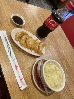 Absolutely Delicious Dumplings and the egg drop soup is So Much Better this time!