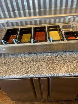 Salsa bar