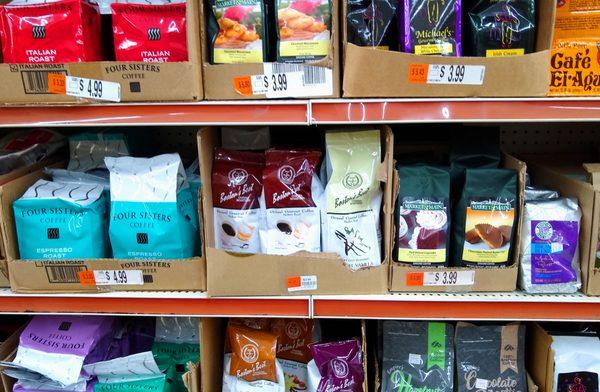 Deals on flavored coffees