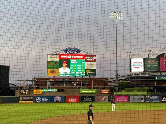 Slugger field views -- August 2024