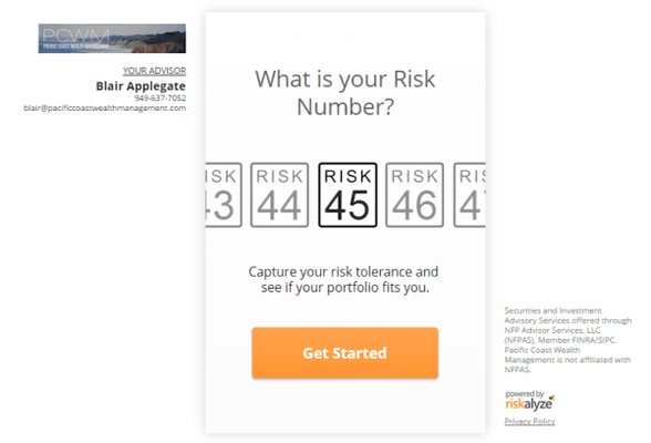 Use Our Hi Tech Risk Analysis tool