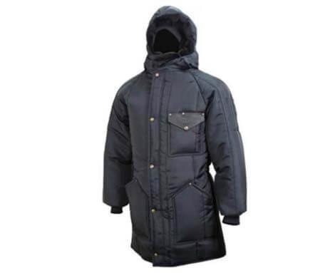 Freezer wear parka - https://www.asasupplies.com/insulated-parka-with-hood