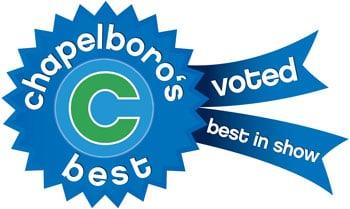 Chapel Hill Training was voted "BEST GYM" 2011 by Chapelboro!