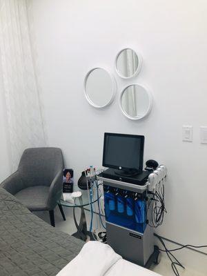 HydraFacial md treatment at the Spa