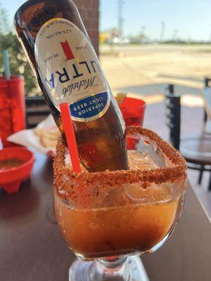 Michelada with ultra