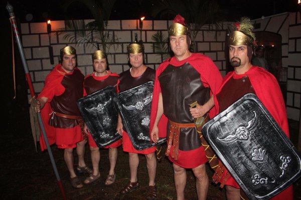 Roman soldiers