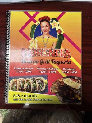 Menu front 11/23/24