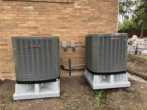 Dual Heatpump install with new electrical and surge protection