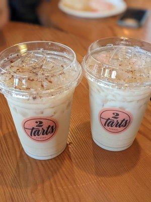 Iced Chai Lattes