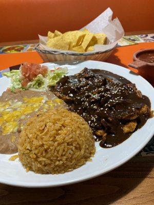 Pollo en mole