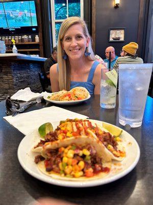 Brisket & Shrimp Tacos