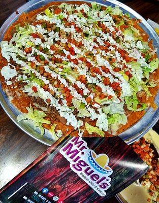 Get a Mexican Pizza plenty to share