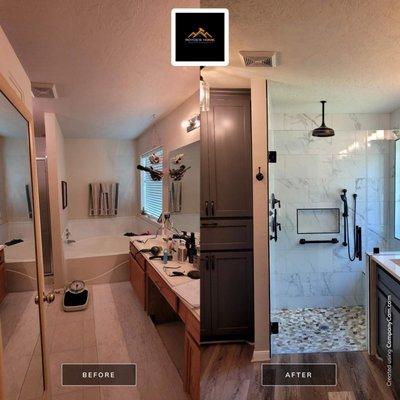 Bathroom reno in Montgomery, TX