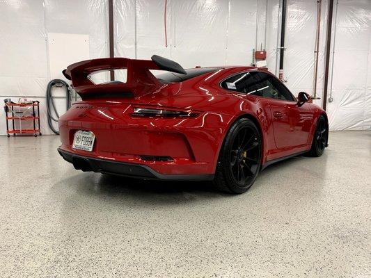 Porsche 911 GT3 after a Ceramic Coating