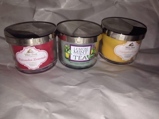 3 for 12$ mini candles