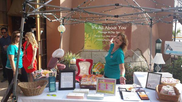 Every Year we celebrate our annual open house at "Its All About You" Massage And Day Spa.