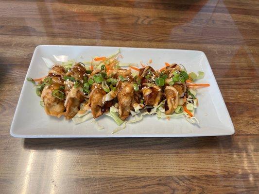 Lunch time!  Potstickers