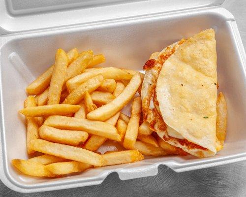 Kids Meal - Cheese Quesadilla & Fries