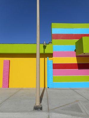 Color Stripes, from The Visitor, Walking 1000 Miles through Mexico, Inkjet Print on Hahnemule Fine Art Paper, 24 x 20", 2016, edition: 9.