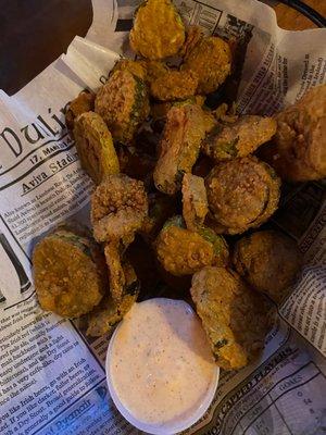 Fried pickles