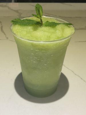 Lemon mint smoothie.