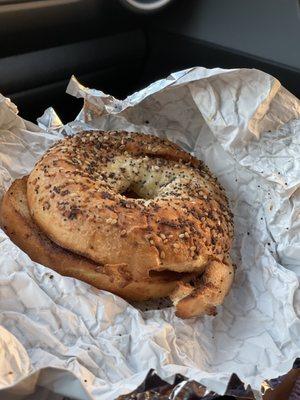 Breakfast bagel