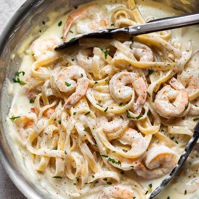 Shrimp Alfredo