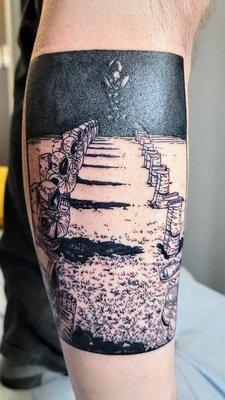 Chainsaw Man tattoo