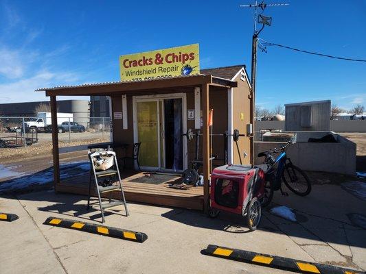 Cracks & Chips New Location on 1304 North College Ave. Fort Collins, CO 80524