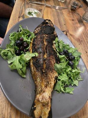 Whole fish - was not a big hit.