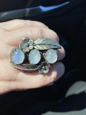 My beautiful statement ring!