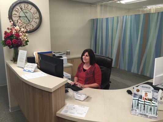 Chiropractor Carlsbad Office Reception Area. Kline Chiropractic and Wellness 6010 Hidden Valley Rd 107 Carlsbad, CA 92011 (442) 232-6708