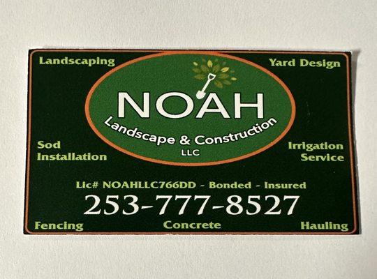 Noah Landscaping & Construction