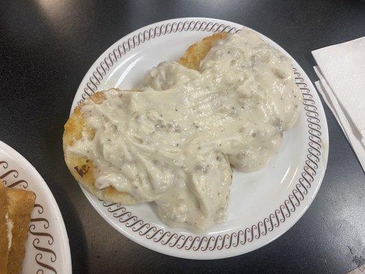 Biscuits & gravy....