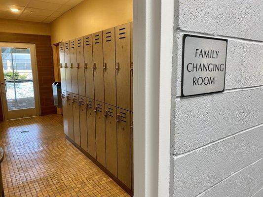 Family Changing Room