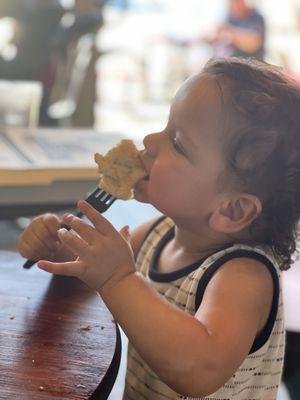 Garlic knots - Baby approved!