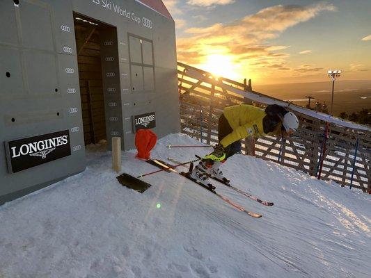 US Ski Team at Levy, Finland. November, 2020. Melissa served as their PT for this World Cup Tour.