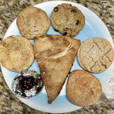 Cookies and scone