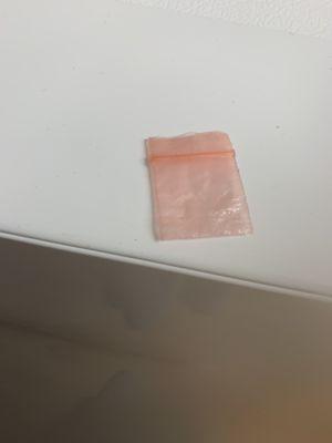 Drug bag found in dresser