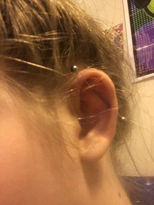 My industrial  I'm very happy with the outcome!